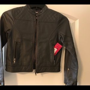 “BRAND NEW”…{CHILD SIZE} LEATHER JACKET
